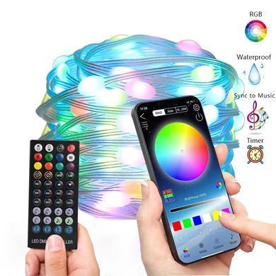 Уличные огни 5M Smart Bluetooth App Control ∙ Светодиодная LED гирлянда 5M Smart с управлением через приложение