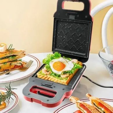Электрическая сэндвич-машина Breakfast Machine ∙ Сэндвич-машина Breakfast Machine 600 Вт 2 сэндвича