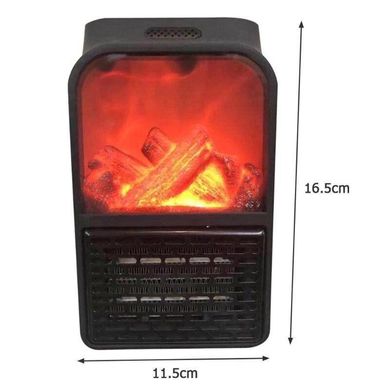 Мини Обогреватель FLAME HEATER 1000W портативный настенный с пультом