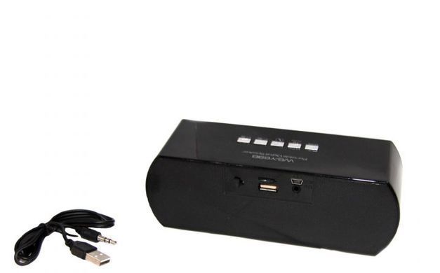 Портативна колонка WS-Y69 ∙ Bluetooth ∙ USB ∙ Card Reader ∙ FM радіо