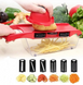 Овощерезка - мультислайсер Mandoline Slicer 6 in 1 &middot; Терка &ndash; шинковка для овощей и фруктов c контейнером