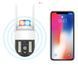 Wi-Fi Камера видеонаблюдения PTZ A15 с фонарем-мигалкой 4G WiFi Уличная видеокамера с управлением от телефона, ночным видением и датчиком движения