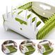 Органайзер &ndash; сушилка Collapsible Dish Rack ∙ Складная кухонная подставка для сушки посуды