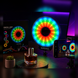 Светодиодная LED лампа MJ-321 кольцевая RGB 35 см с USB подключением &bull; Кольцевая лампа MJ-321 для фото, видео, селфи, стримов, TikTok и съемки контента