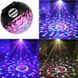 Светодиодный Диско шар с встроенной беспроводной колонкой LED Magic Ball Light mp3 CG07 PR3